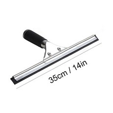 SEAMETAL 자동차 유리 청소 스크레이퍼 물기 창문 25/35/40cm 제거기 및 고무 도구 블레이드 가정 스퀴지, 35cm