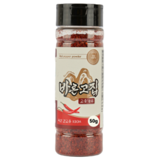 바른고집 국산 햇 고춧가루, 2개, 50g