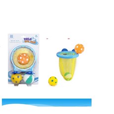 아이 목욕할때 욕조공놀이 혼자잘노는 욕조에붙이는 농구대 재미있는기능 욕실완구 장난감