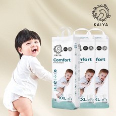 카이야 컴포트 에브리데이 프리미엄 기저귀 팬티형 남여공용, 점보형(2XL), 84매