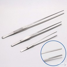 집게 핀셋 의료용품 정밀 작업도구 실험 수술 미용 조립, 수초핀셋-직선형27cm, 1개