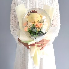 MORIANN 三麗鷗娃娃留言氣球花束, 布丁狗, 1組