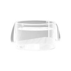 공간 절약형 접이식 세면대 여행 캠핑 설거지 세척 용이 야외 활동용 접이식 물통, 하얀색