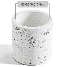 아르앤유 테라조 규조토 칫솔꽂이, 1개, 미드나잇 스톤