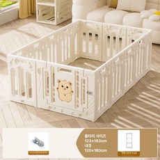 파워쇼퍼 플레이가드 플레이룸 안전 정글짐 베이비룸, 1개, 판다 120 x 180 없음 조절수납랙