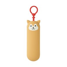 LIHIT LAB. PuniLabo 動物造型鑰匙包, 1個, 柴犬（現貨/A7785-2）, 柴犬