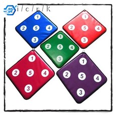 연습용 훈련용 펜싱칼 플라스틱 펜싱클럽 펜싱장비 S 빨간색 양면 디... 1개 S 빨간색 양면 디... 1개, 01. 빨간색 양면 디지털 타켓