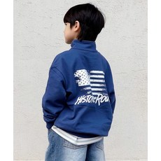 지프 JEEP JEEPKIDS 히스토리 루트 반넥 맨투맨KR5TSU850BL 410129