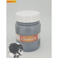흑연가루 목탄 콘테 200ml 대형입자 (실습붓포함), 1개