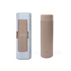 【ZOJIRUSHI】SM-GA60 不鏽鋼一體式杯蓋保溫保冷杯 600ml 卡其色, 1個