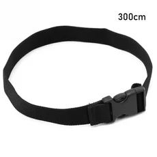 블랙 릴리스 버클 슬리핑 백 벨트 스트랩을 조이십시오 나일론 카고 타이 다운 수하물 홀더 여행 묶인, 04 -300cm