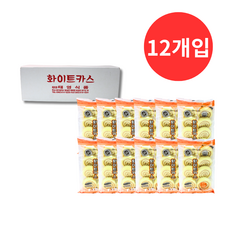 태영식품 화이트카스 빵, 12개, 140g