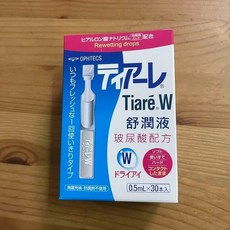 OPHTECS Tiare W 舒潤液 玻尿酸配方 無防腐劑, 1個, 1盒(30支), 30支