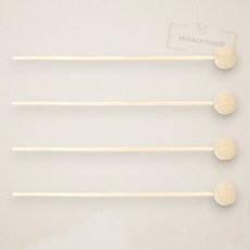 민쿠샵 디퓨저우드볼스틱 구슬 나무 구슬스틱 4p 18cm 방향제리필스틱