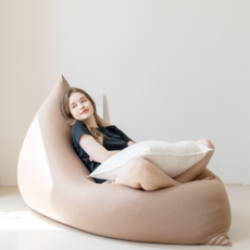 홈바디즈 초대형 빈백 소파, 블랙