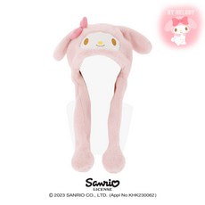 지니스타키즈 마이멜로디 큐트 움직이는 모자 MHHKH10056 핑크