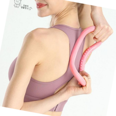 스트레칭 요가링 종아리링 하드 도구, 핑크