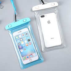 파우치 스마트폰 핸드폰 워터파크, 화이트