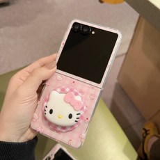 아펙시움 핸드폰케이스 갤럭시 z플립4 z플립5 z플립6 z플립7 맥세이프 실리콘 휴대폰케이스 케이크 고양이