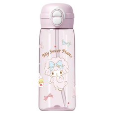 StarR 산리오 더블 드링크 텀블러, 1개, 500ml, 핑크 피아노