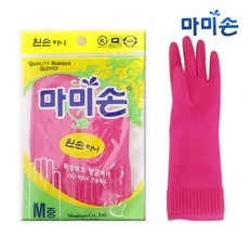 마미손 고무장갑 왼손 하나(중형) 1개, 마미손 왼손1개M, 중(M)