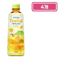 이노엔)티로그청귤아이스티, 500ml, 4개
