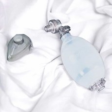 응급환자 성인용/소아용/유아용 앰부백 수동식인공호흡기 내블라이저 썩션기 기관지건강 호흡기치료기, 소아용(G31062), 1개