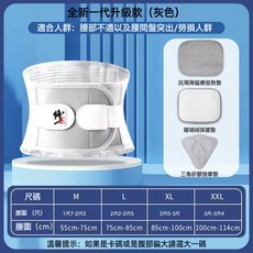 頂級支撐護腰帶 緩解腰椎固定 男女通用款, 1g, 加厚五件套 護腰帶+自發熱貼三個+按摩墊