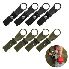 도나토르 휴대용 등산 물통 물병고리4p, 4개, 블랙