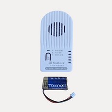 197번 솔리 SOLLY 일산화탄소 CO 가스누설경보기용 배터리 CR123A 3V 1500mAh 교체용건전지