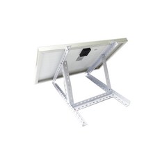 실외 거치대 태양광 패널 앵글 지지틀 옥상 베란다 스틸 브라켓 설치, 1. 미디엄 오프화이트 50cm