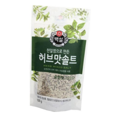 고기소슴 씨제이 순한허브맛솔트 100G, 1