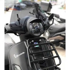 베스파 숏 스크린 스프린트 프리마베라 쉴드 GTS300, 1개, MINI 투명 강화