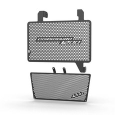 오토바이 라디에이터 그릴 오일 쿨러 가드, 6. G Black 1Set