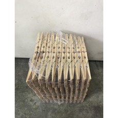 八德國際家庭五金 松木衣夾 300入 木夾 木衣夾 料理夾 菜單夾 餐廳, 1個, 一盒(300入)