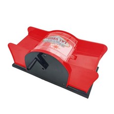 카드셔플기 포커 블랙잭 딜러 기계 카드 셔플러 카지노 보드 재생 액세서리, 01 Red, 1개