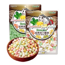 Boneplus 美味小饅頭 寵物零食, 250g, 1個, 小饅頭 補鈣起司
