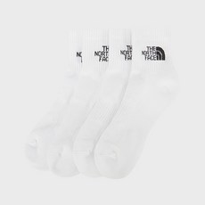 [본사공식] 노스페이스 NY4AS00A 앵클 삭스 세트 WHT