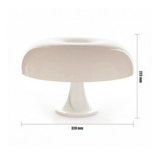 북유럽 모던센츄리 인테리어 조명 터치 밝기조절 LED 무드등 스탠드, 푸시버튼 스위치, 화이트 클래식 플러그인 모델