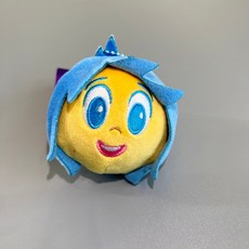 腦筋急轉彎大頭捏捏款掛件 憂憂 樂樂 怒怒 焦焦 廢廢 慕慕 吊飾 送禮首選 可愛 掛飾 正版 玩具有毒, 1個, Unisex