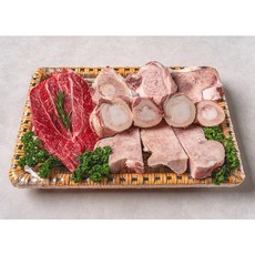 1+ 한우 몸보신사골세트 사골2Kg 사태500g, 순차출고, 일반포장, 1개