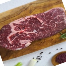 디쓰리포 한우꽃등심 채끝 스테이크 300g