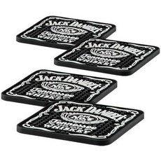 잭 다니엘스 고무 코스터 세트