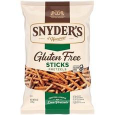 스나이더스 오브 하노버 프레즐 Snyder's of Hanover Pretzel Sticks 8 Oz Bag, 226.8g, 1개