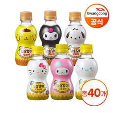 광동 산리오 꼬소꼬미 40병 (보리차+옥수수차), 200ml