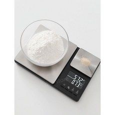 doii 전자저울 0.01g 고정밀 주방저울 커피저울 베이킹저울 소형 디지털 계량저울 일본, 일본에서 수입된 듀얼 플랫폼 0.01g 1g 이중 목적