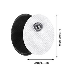 전기 자극 전극 패치 자가 접착 펄스 스티커 근육 자극기 침술 마사지기 교체용, 기본, 1. A1