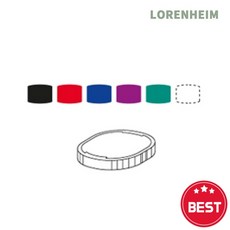 로렌하임 그린피앤에스 자동 스탬프패드 리필 R-517-7 적색 1개입 문서도장 패드 결재업무