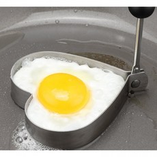 도시락 계란후라이 모양틀 달걀 프라이 모양내기 스텐 에그메이커 5종, 1개, 곰모양