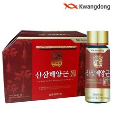 광동 산삼진액 배양근 선물세트 100ml, 30개